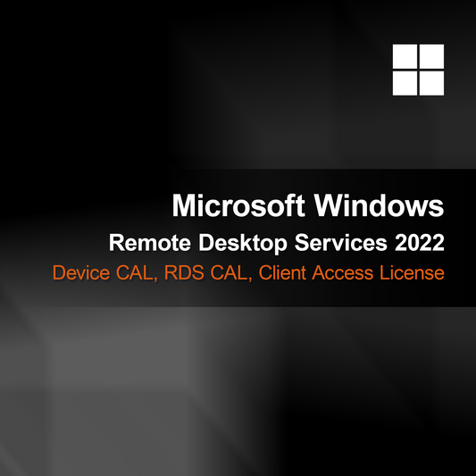 Microsoft Windows Remote Desktop Services 2022, Device CAL, RDS CAL, licence pro přístup klienta