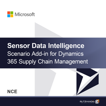 Add-in Skenario Intelijen Data Sensor untuk Dynamics 365 Supply Chain Management (NCE)