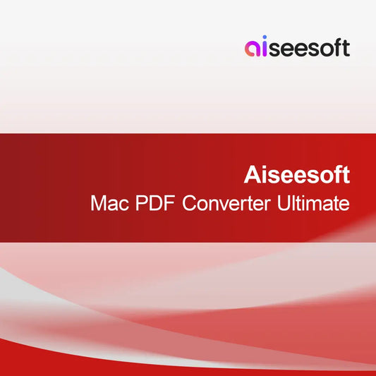 Aiseesoft Mac Convertidor PDF Ultimate