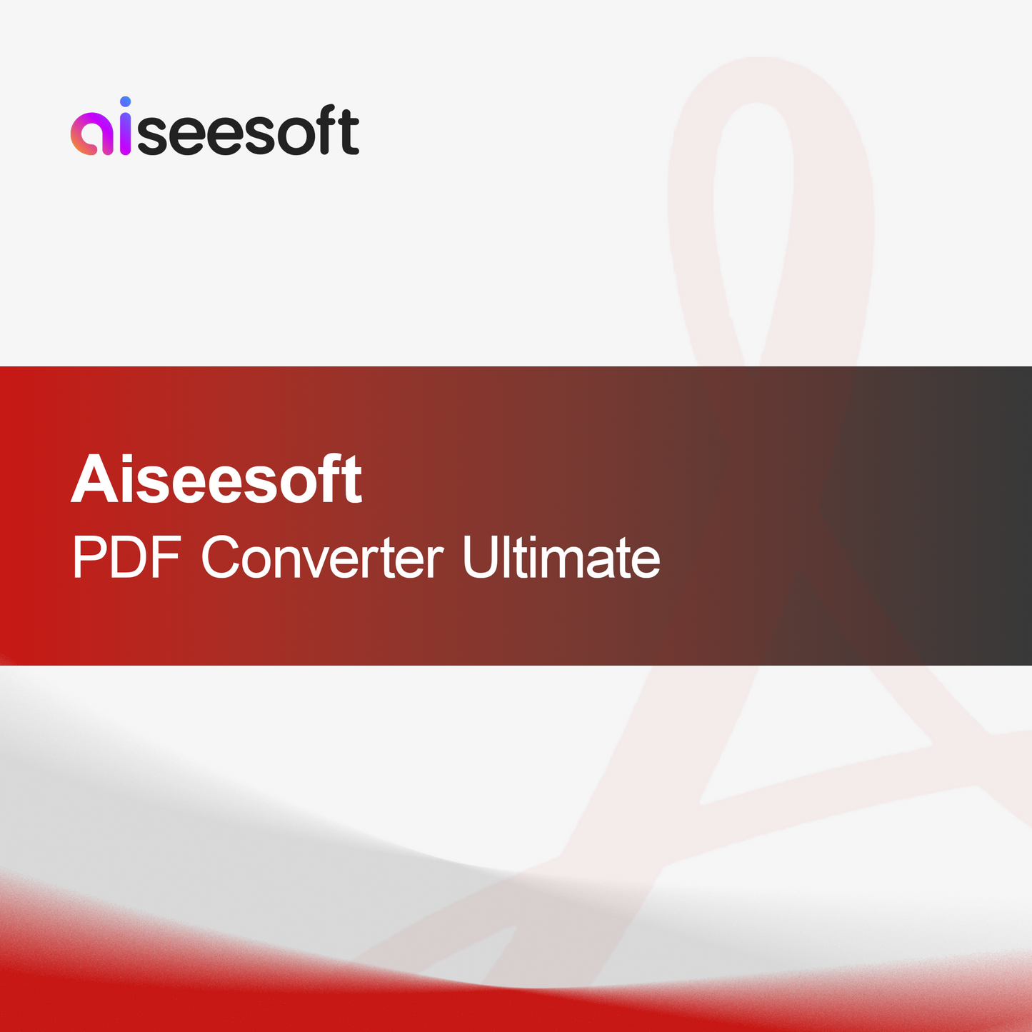 Aiseesoft PDF-omvandlare Ultimate