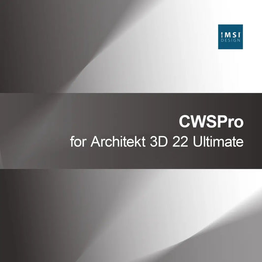 CWSPro za Architekt 3D 22 Ultimate