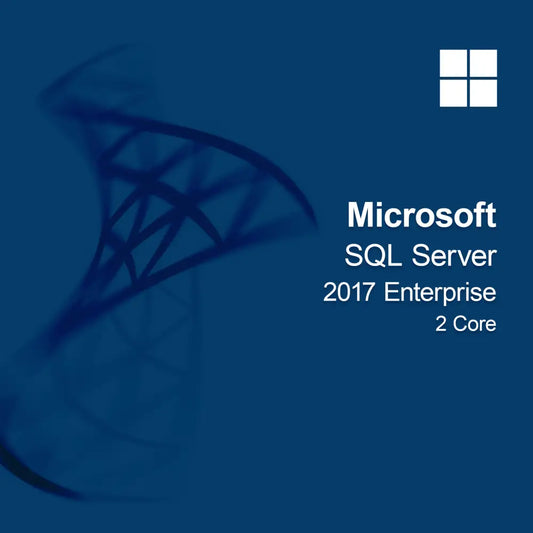 Microsoft SQL Server 2017 Enterprise, 2 mag