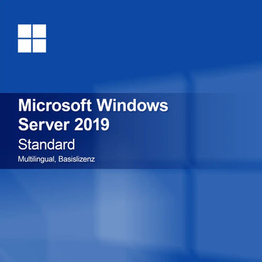 Microsoft Windows Server 2019 Standard, többnyelvű, alaplicenc