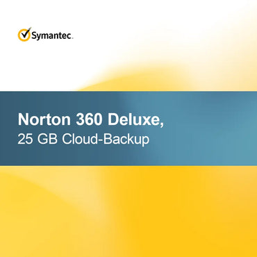 Norton 360 Deluxe, 25 GB облачно архивиране