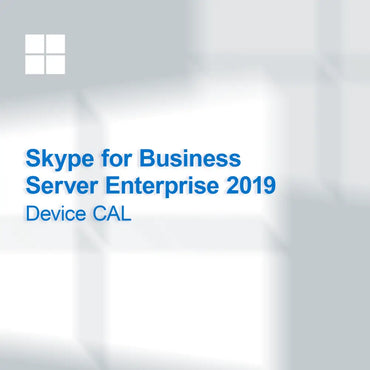 Skype for Business Server Enterprise 2019 Licență Dispozitiv CAL