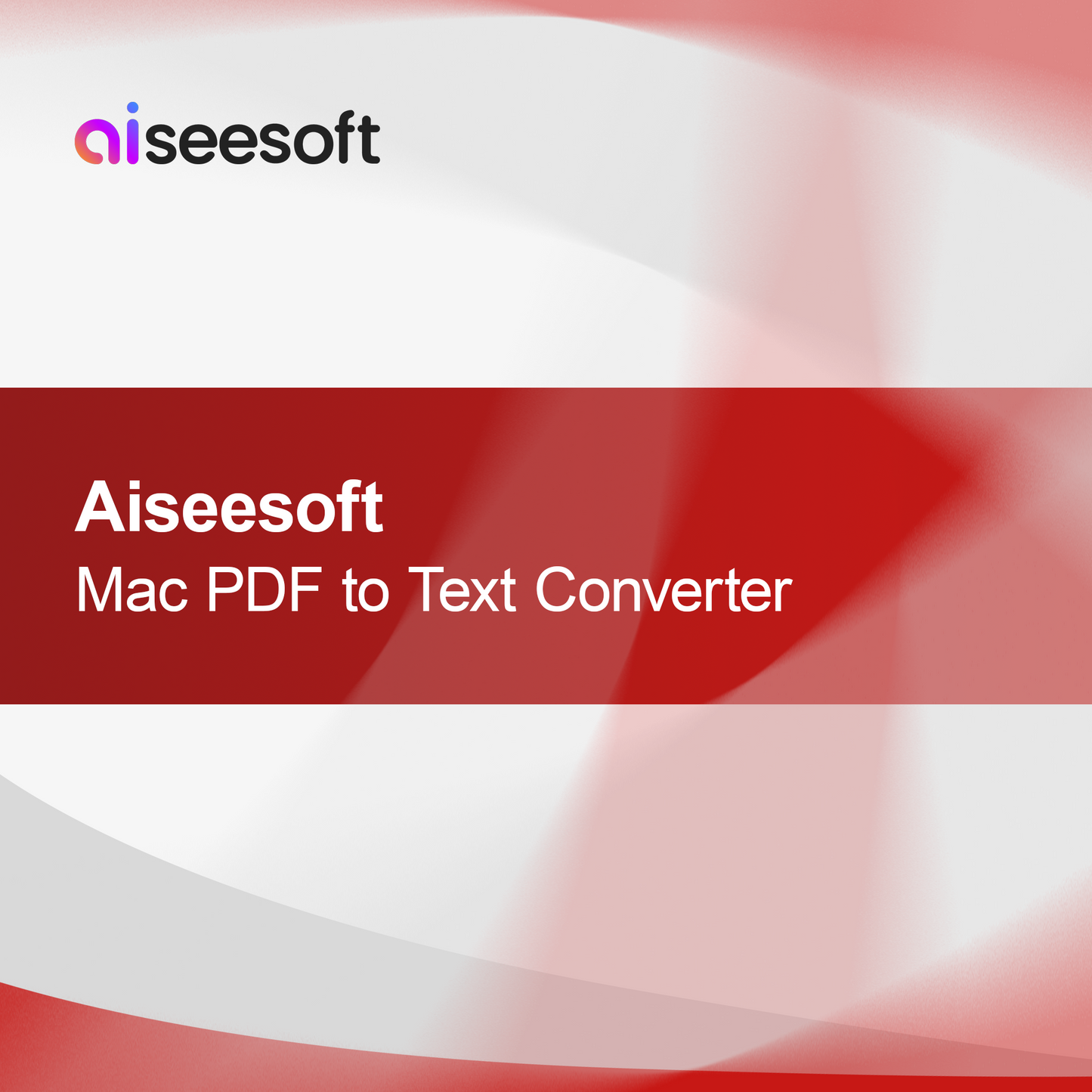 Aiseesoft Mac PDF til tekst konverter
