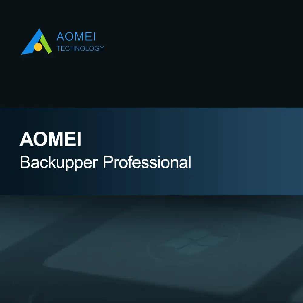 AOMEI Zálohovací program Professional