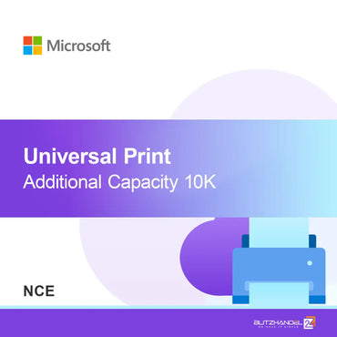 Универсален печат Допълнителен капацитет 10K (NCE)