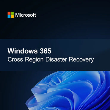 Windows 365 medregionalno okrevanje po nesrečah